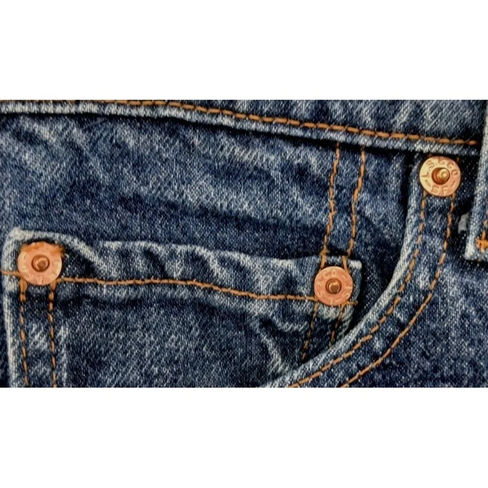 Vintage '90s Levi's 517 Red Tab Bootcut Blue Denim Men's 30x32 Made In Columbia